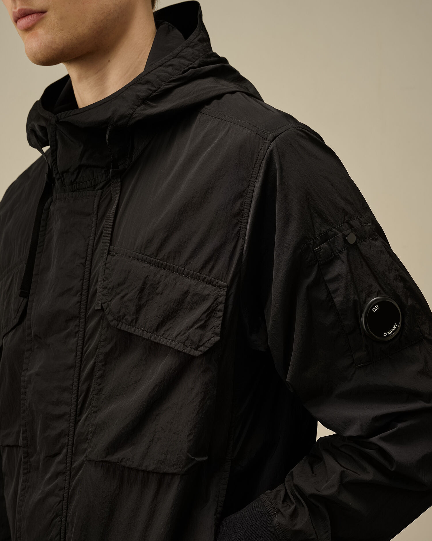 Chrome-R Hooded Lens Jacket - 5