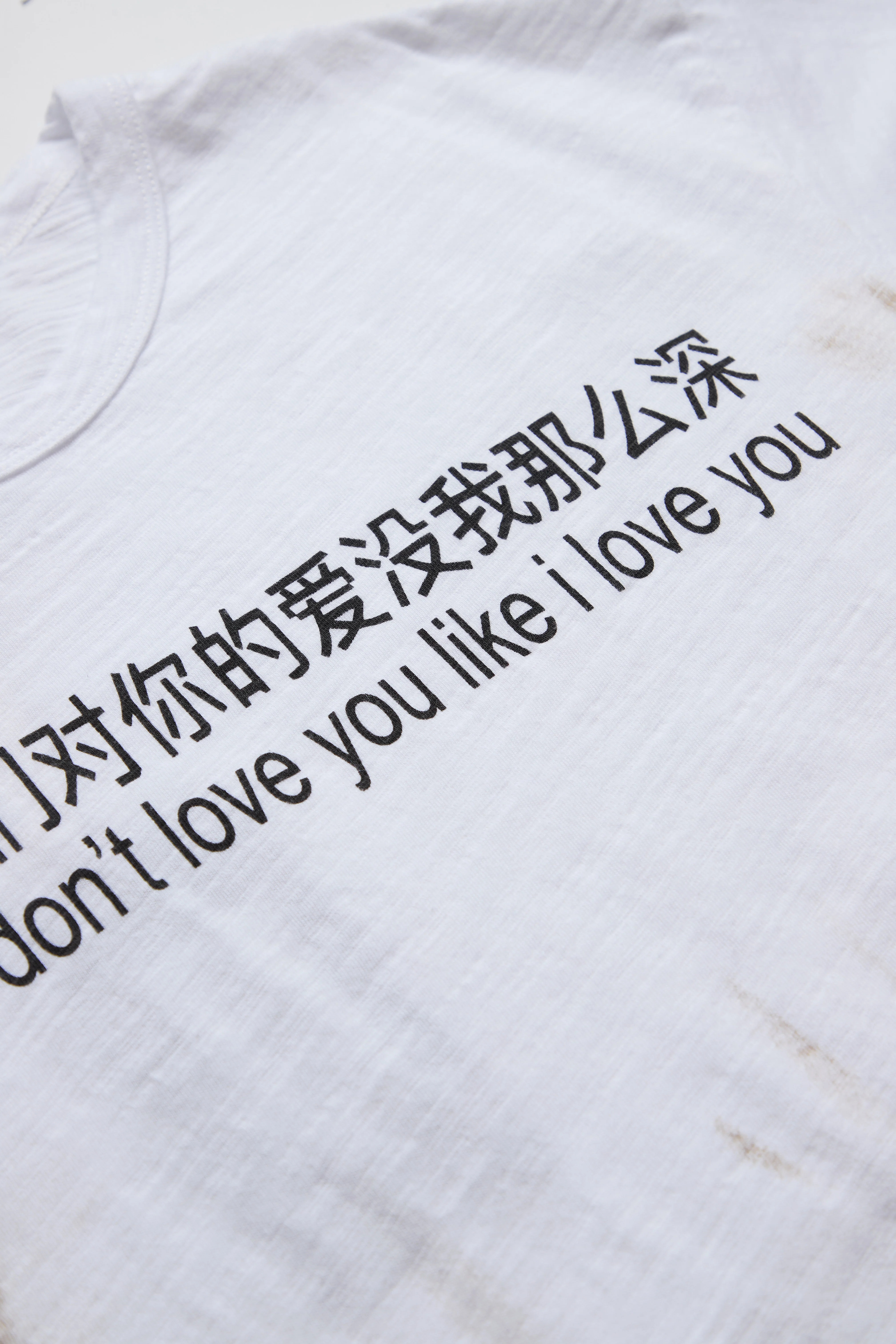 Praying Dirty Maps Tee White - 3