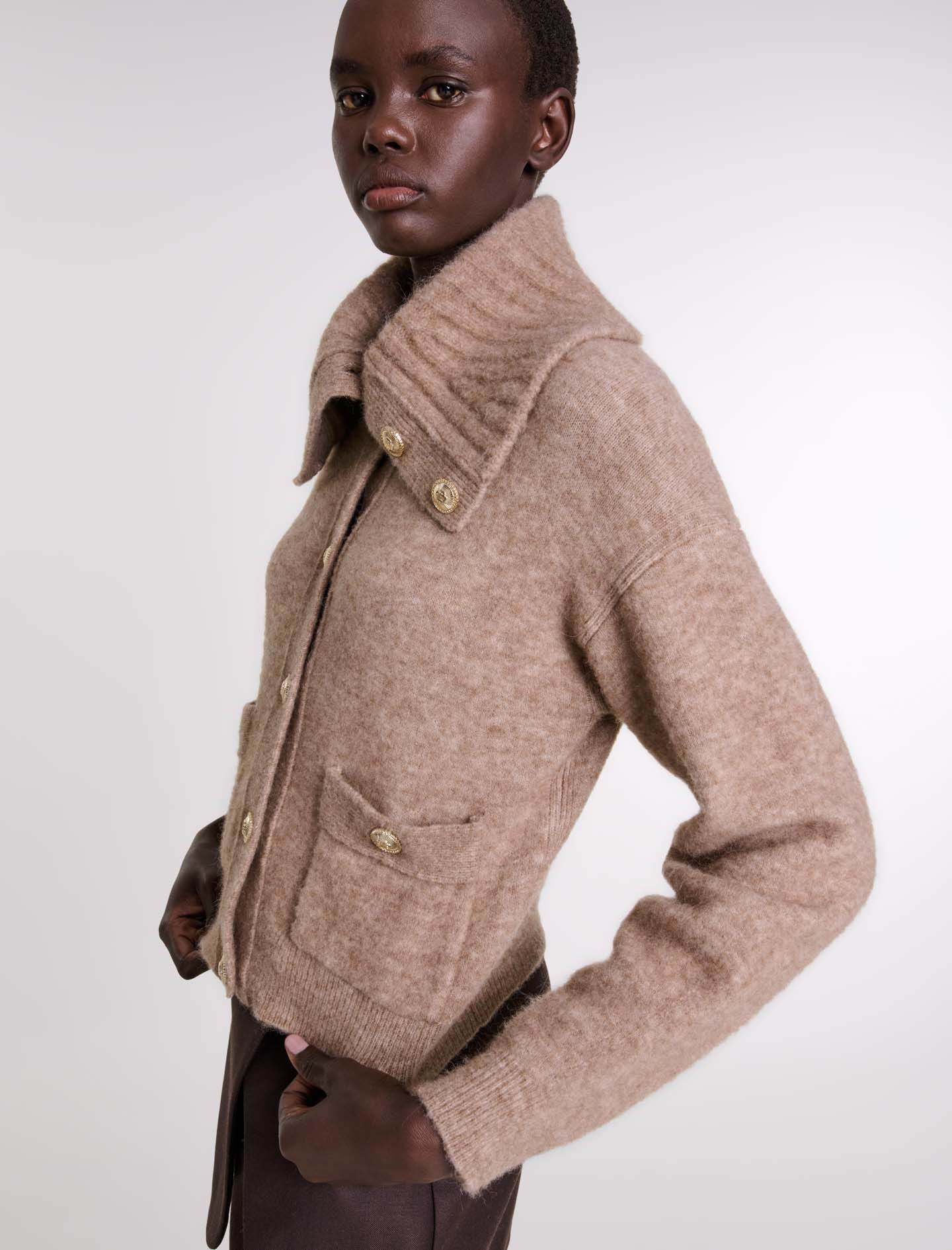 Wool-blend cardigan - 8