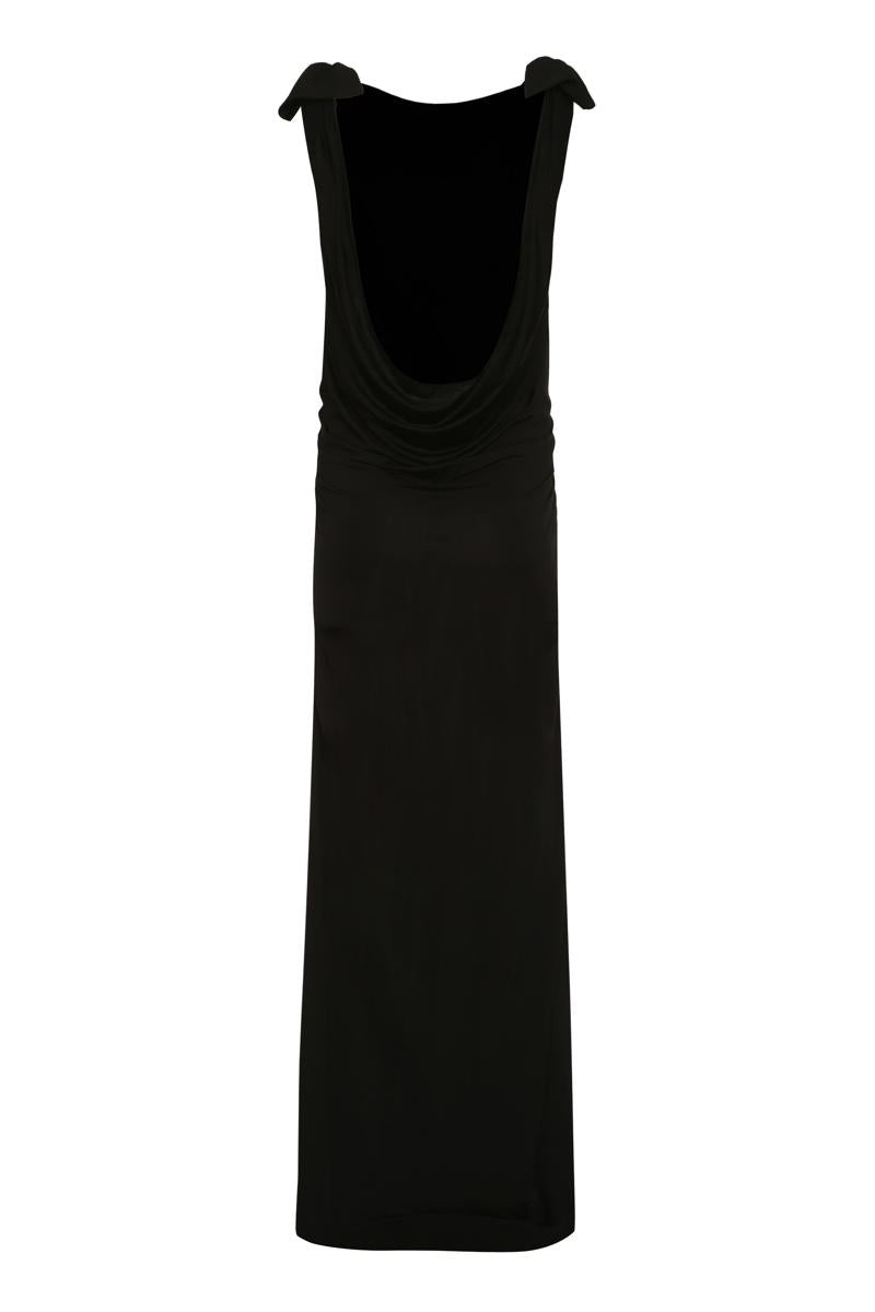 NINA RICCI STRETCH VISCOSE DRESS - 2