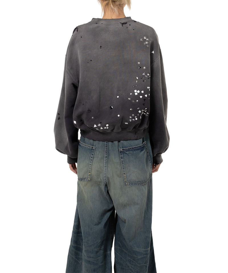 Sun Faded Like Embellished Sweatshirt 6