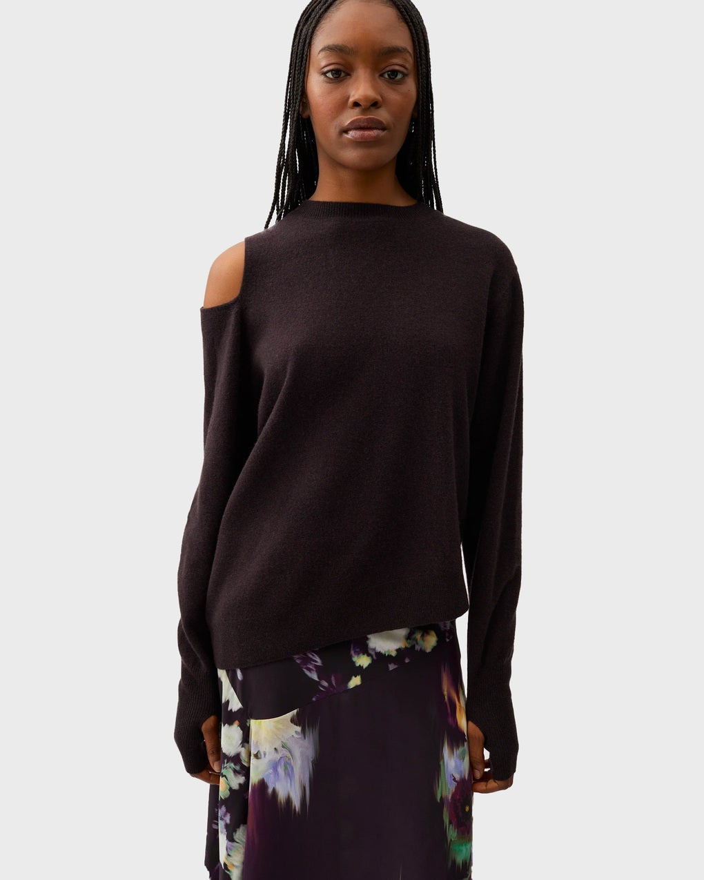 Sweater Knitted Acer Brown - 4