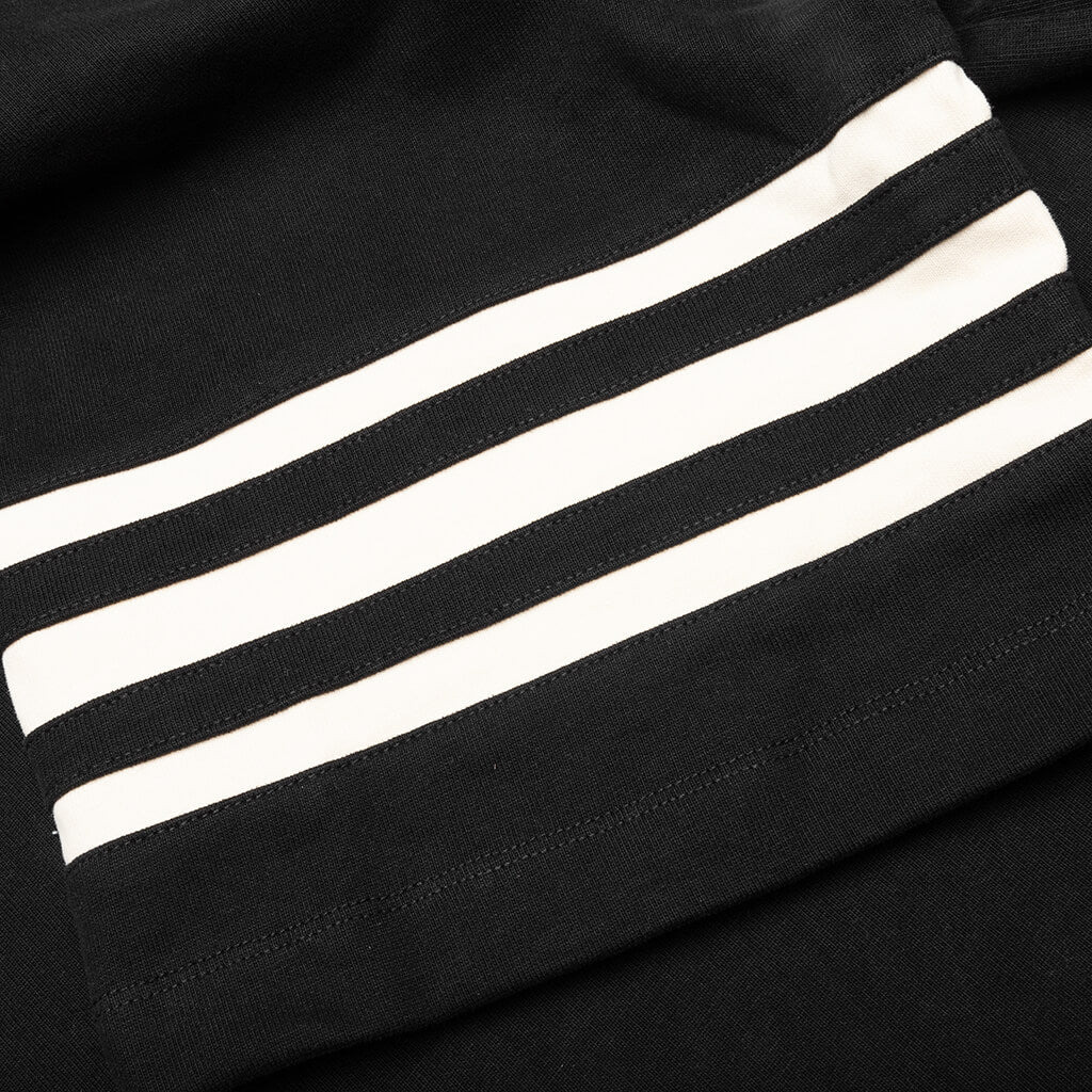 HEAVY COTTON 24 FOOTBALL JERSEY - BLACK - 5
