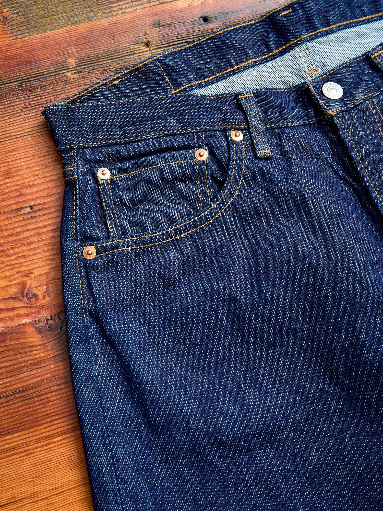 100 13.5oz Denim - Super Dad Wide Fit - 7