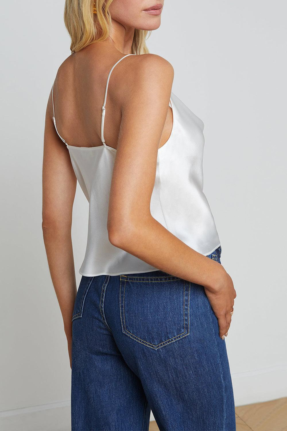 Calista Cami - White - 5