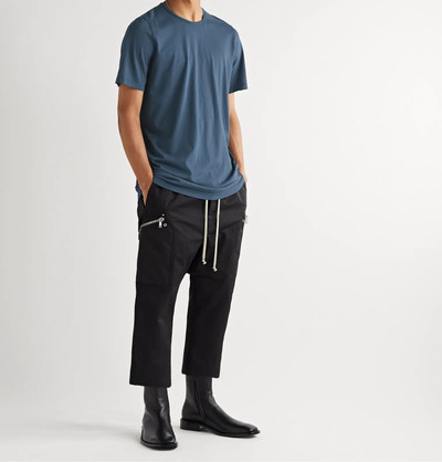 Rick Owens DRKSHDW Level Cotton-Jersey T-Shirt outlook