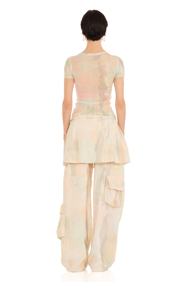 Collina Strada GUA SHA PLAID S/S SERPENTINE TOP outlook