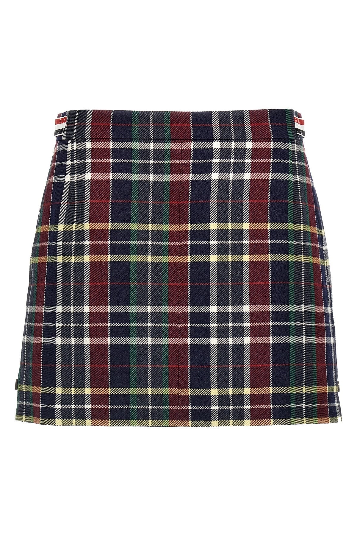 Thom Browne Women Tartan Twill Skirt - 1