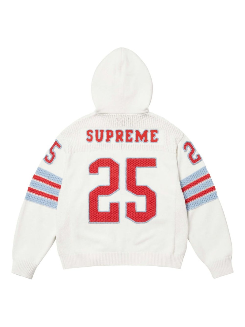 Supreme Sport "SS 25 - White" zip-up hoodie outlook