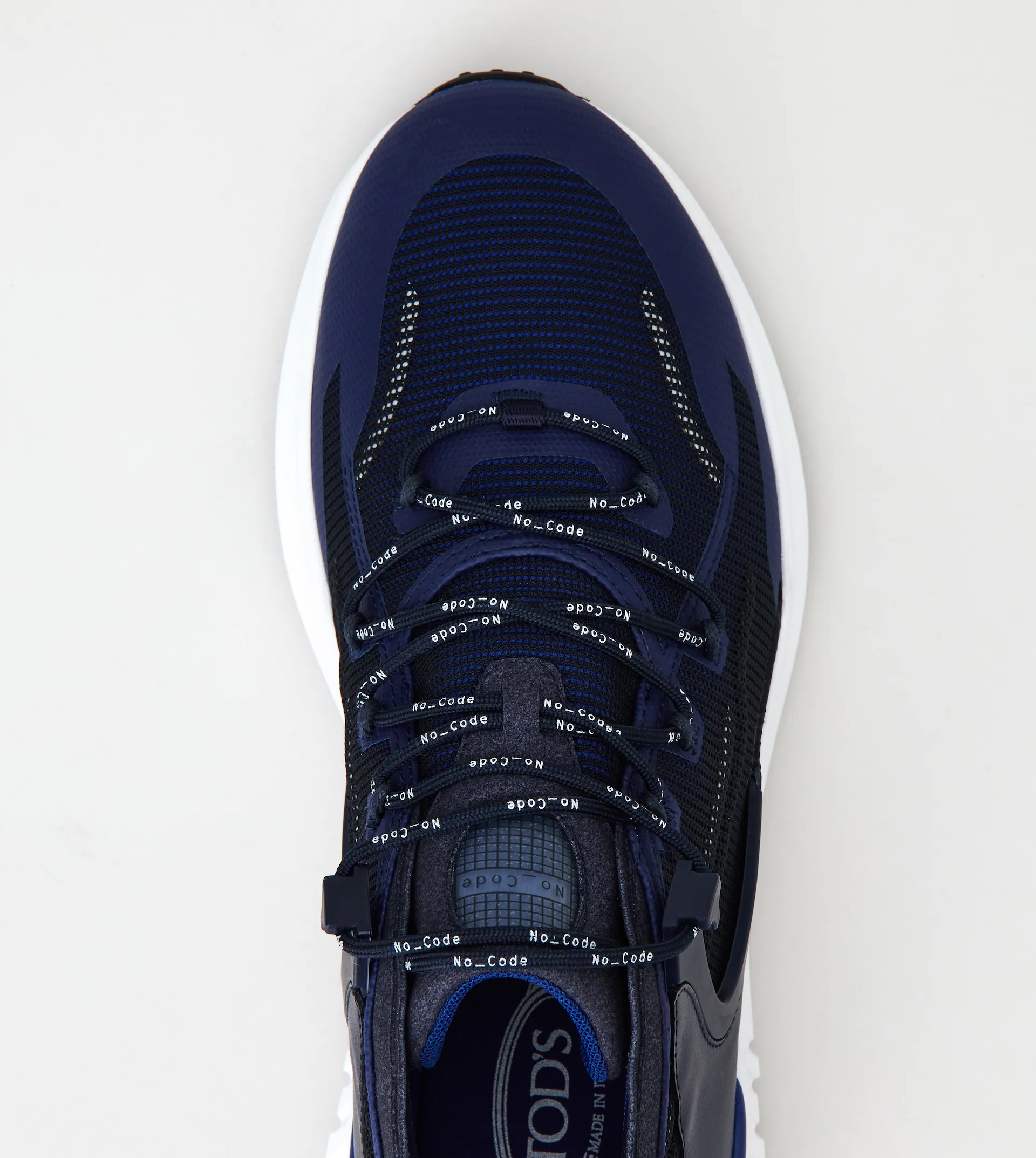NO_CODE J IN TECHNICAL FABRIC AND LEATHER - BLUE - 4