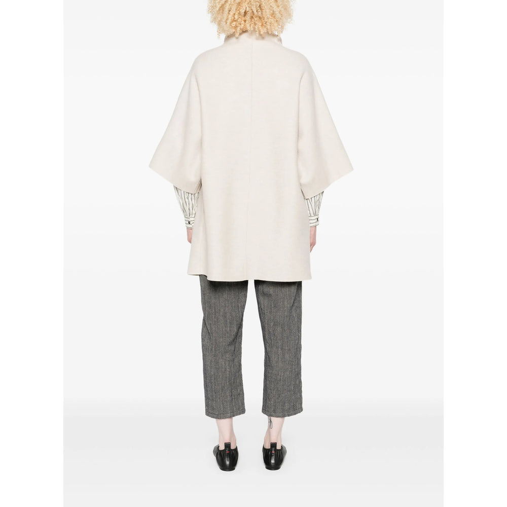 Harris Wharf London Neutrals Jackets - Oversized Jackets Women - 5