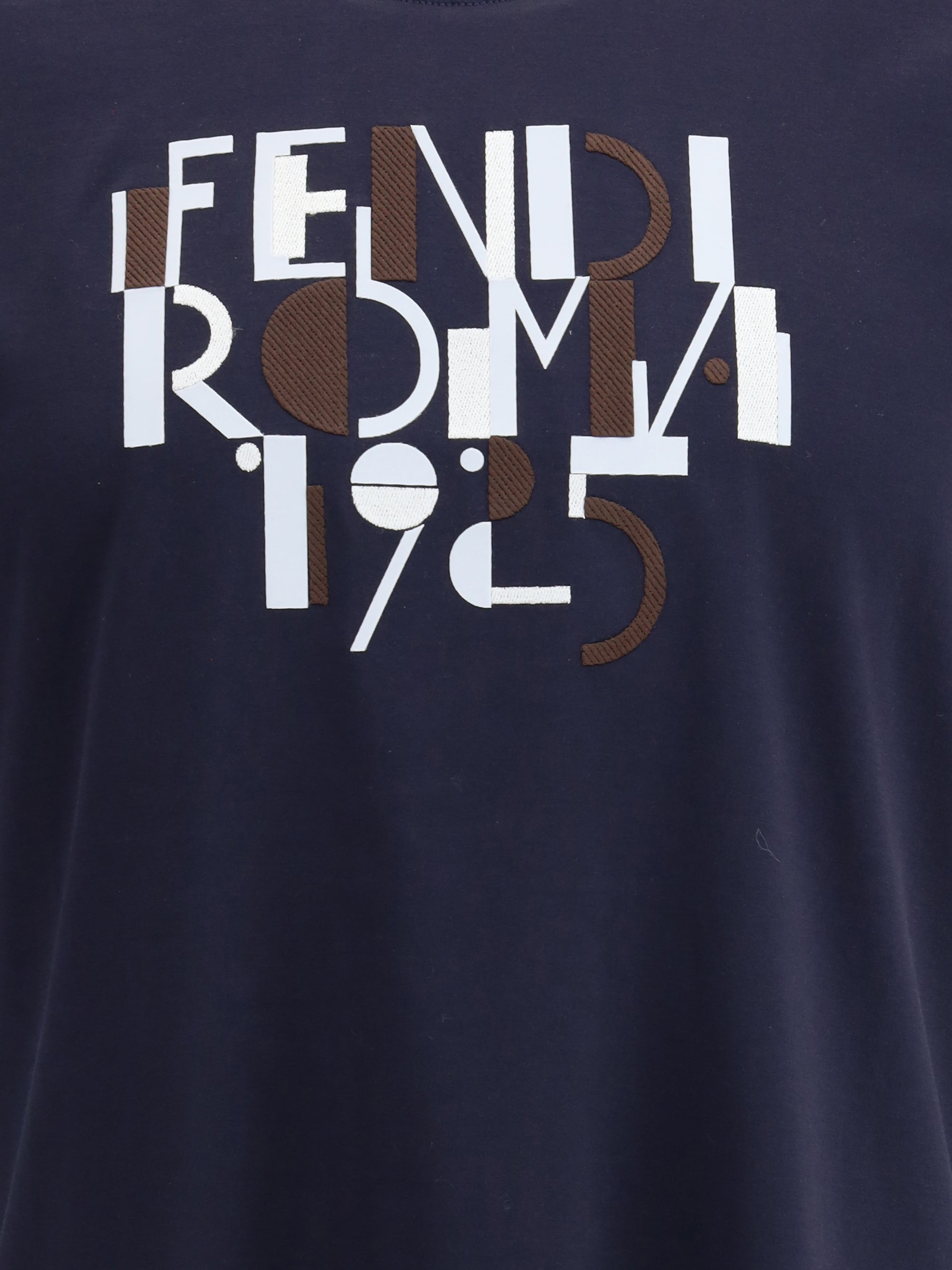 Fendi Men Logo T-Shirt - 3