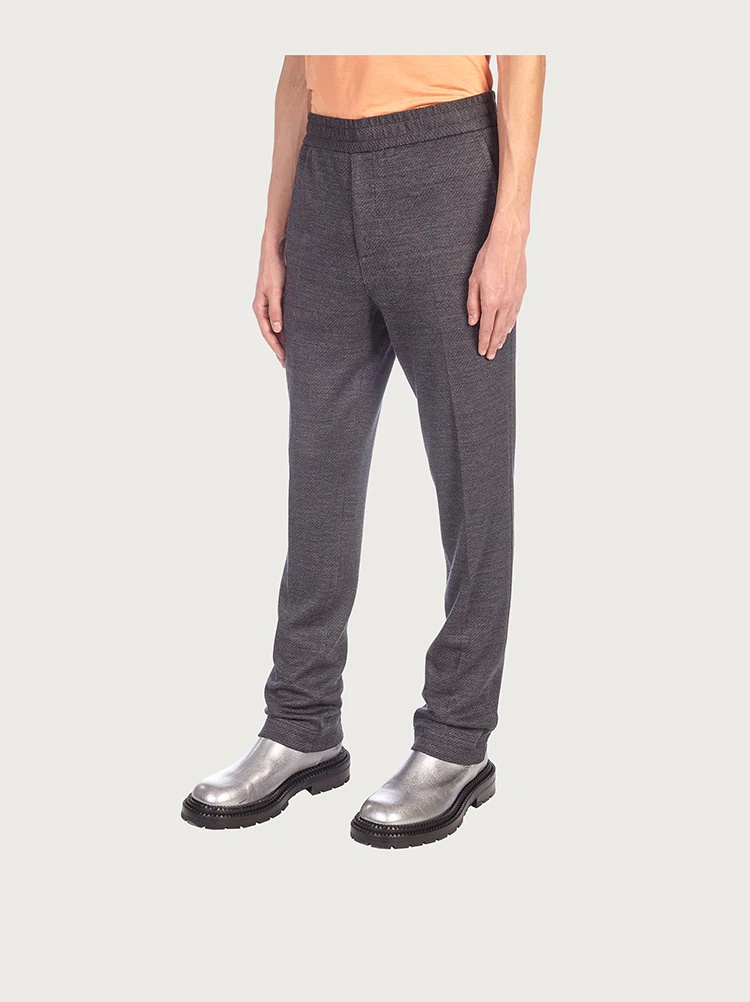 RELAXED DRAWSTRING PANTS - 5