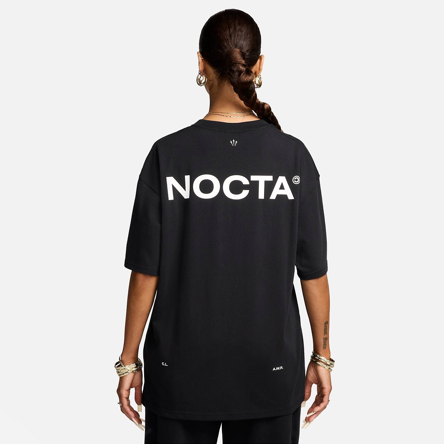 Nike x NOCTA Max90 T-Shirt 'Black' FN7664-010 - 4