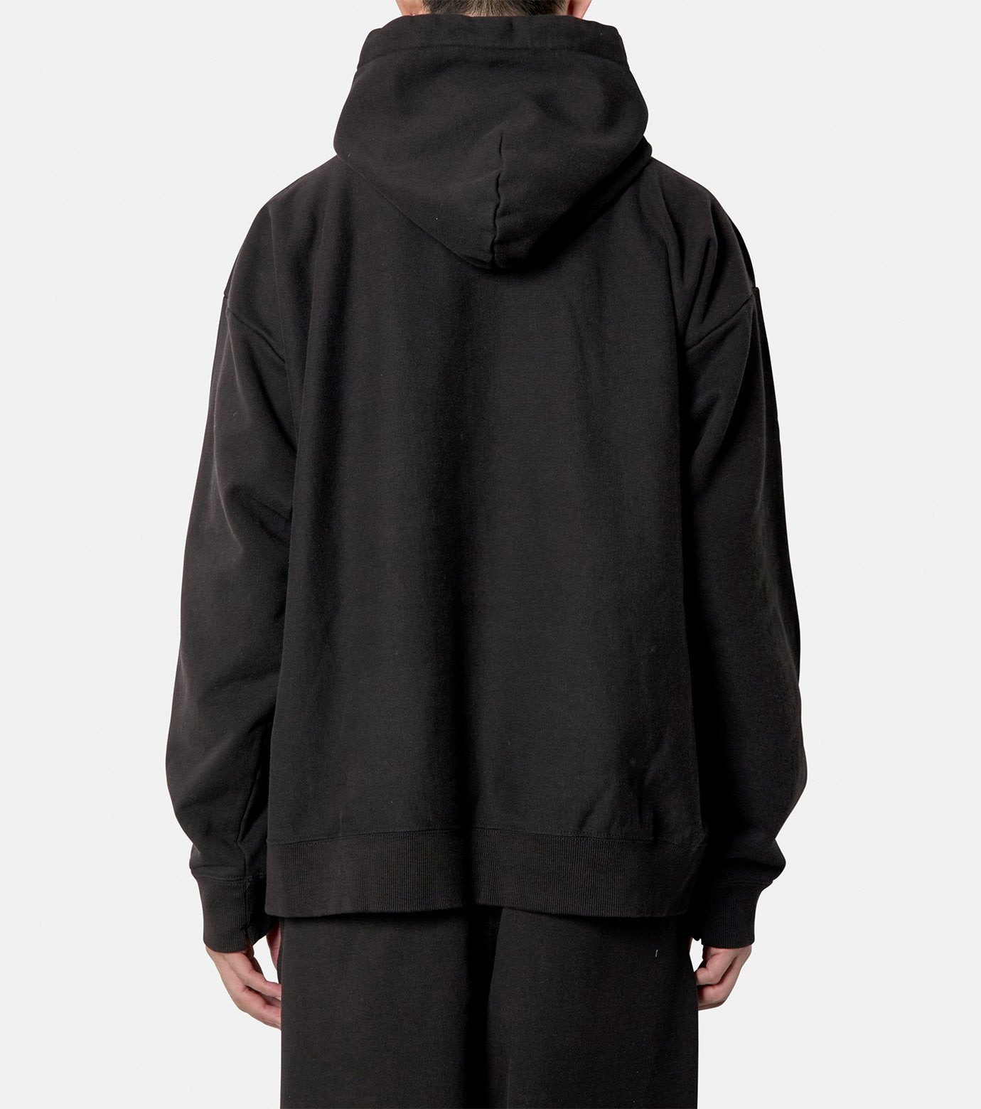 FRENCH TERRY HOODED PULLOVER - 3
