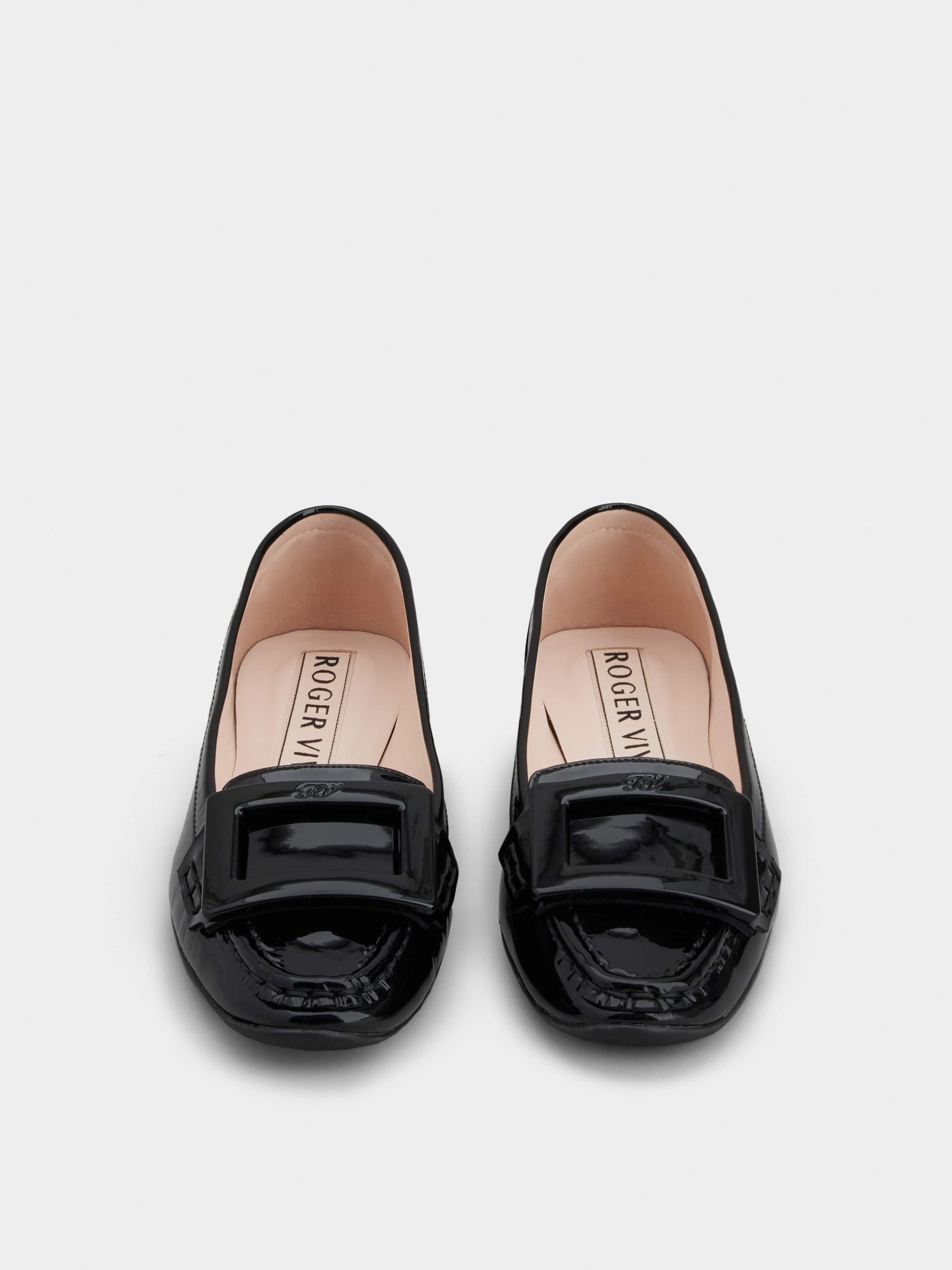 Lacquered Buckle Loafers in Patent Leather - 7