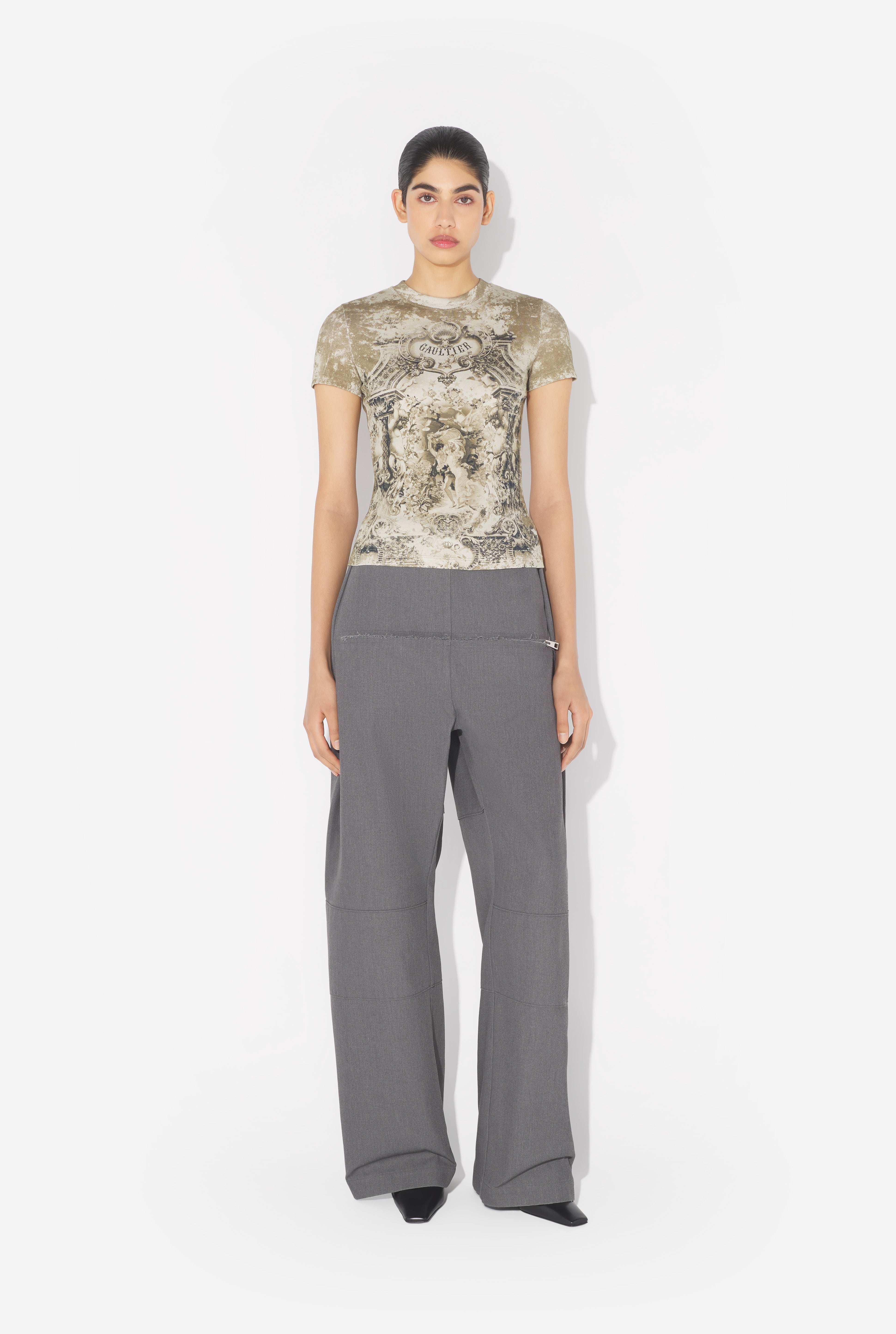 THE MÉDAILLON KNIT T-SHIRT - 3