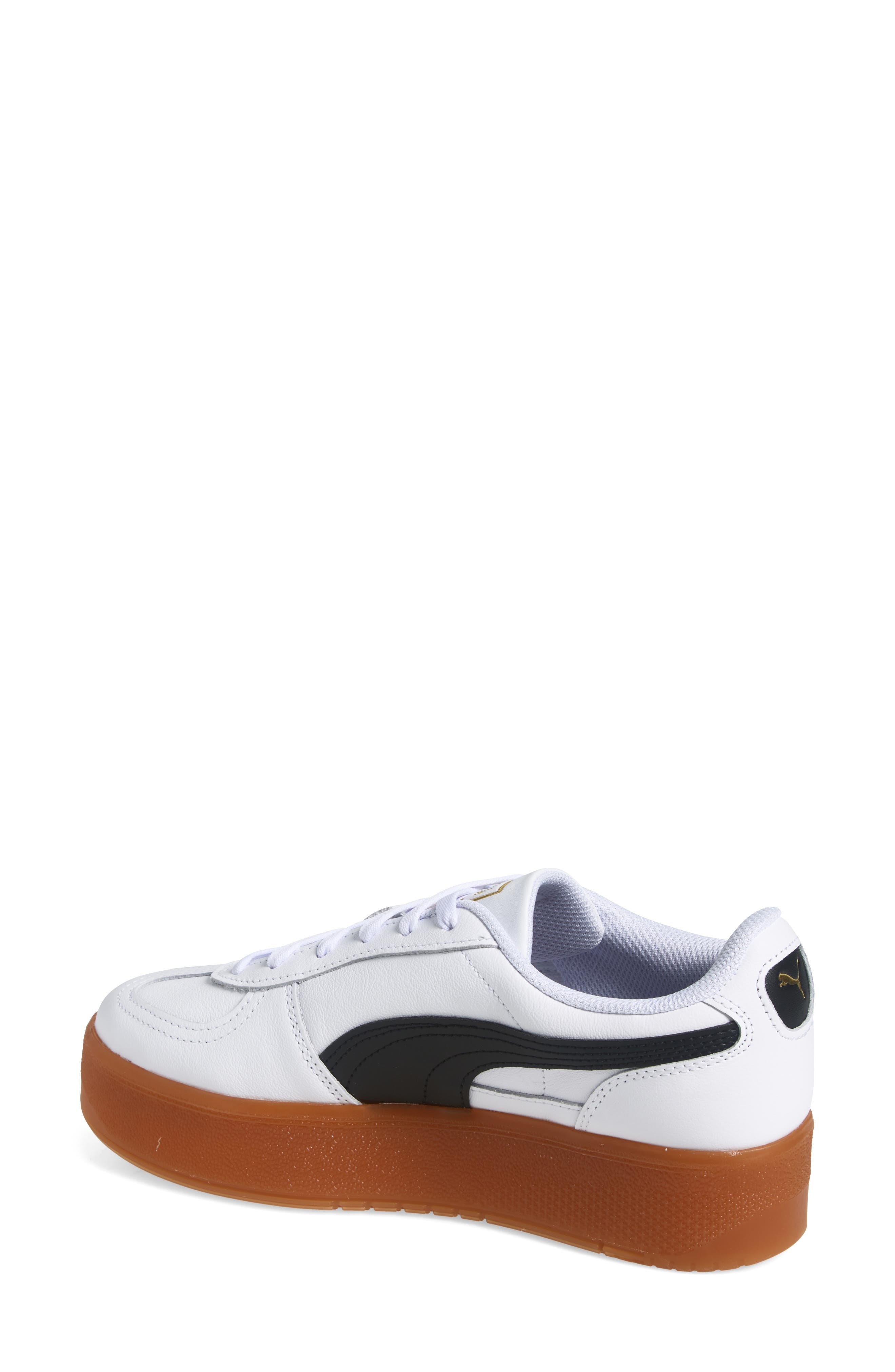 PUMA Palermo Elevata Platform Sneaker in Puma White-Gum at Nordstrom - 2