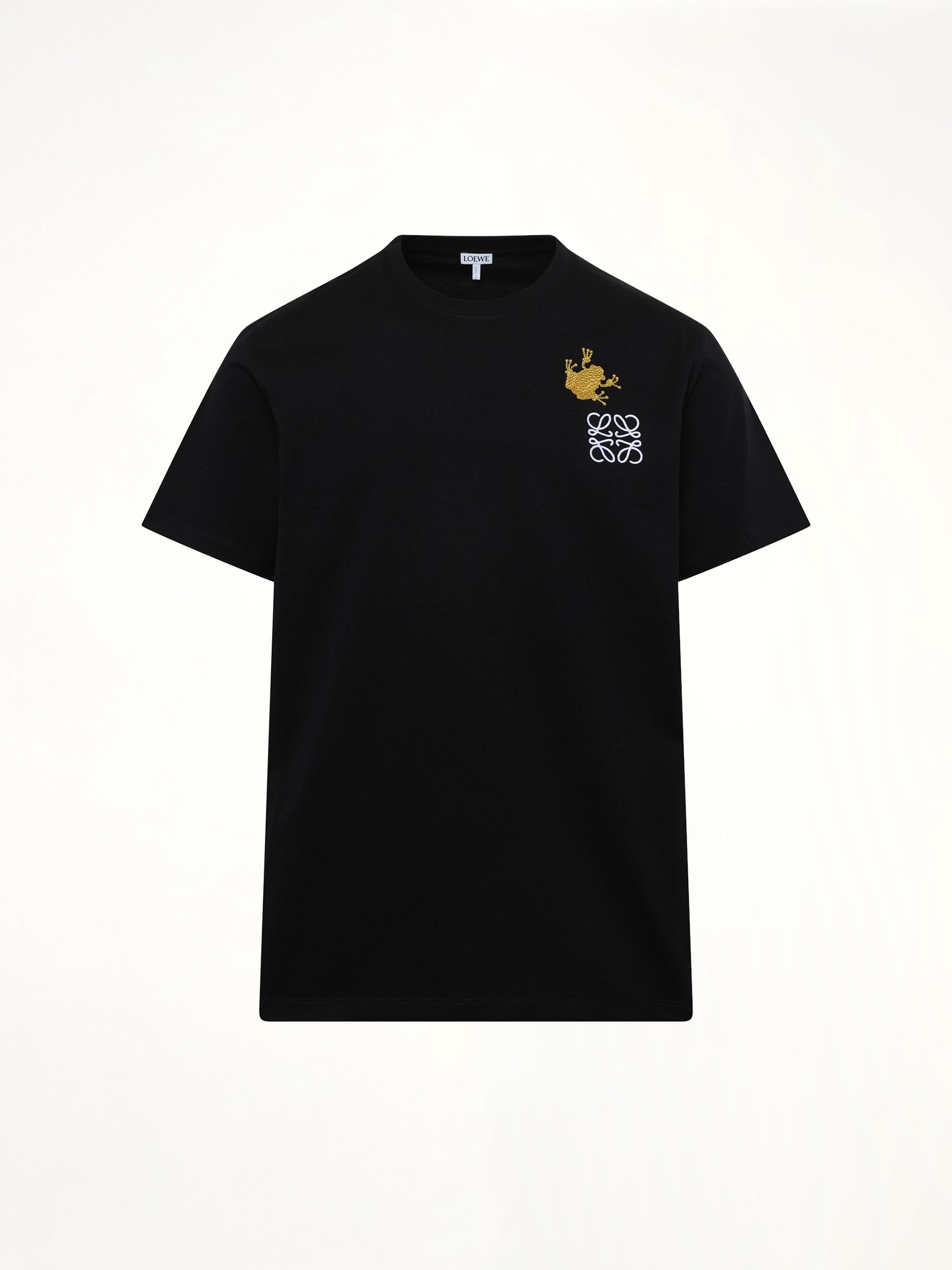 Frog Relaxed Fit T-Shirt in Black - 2