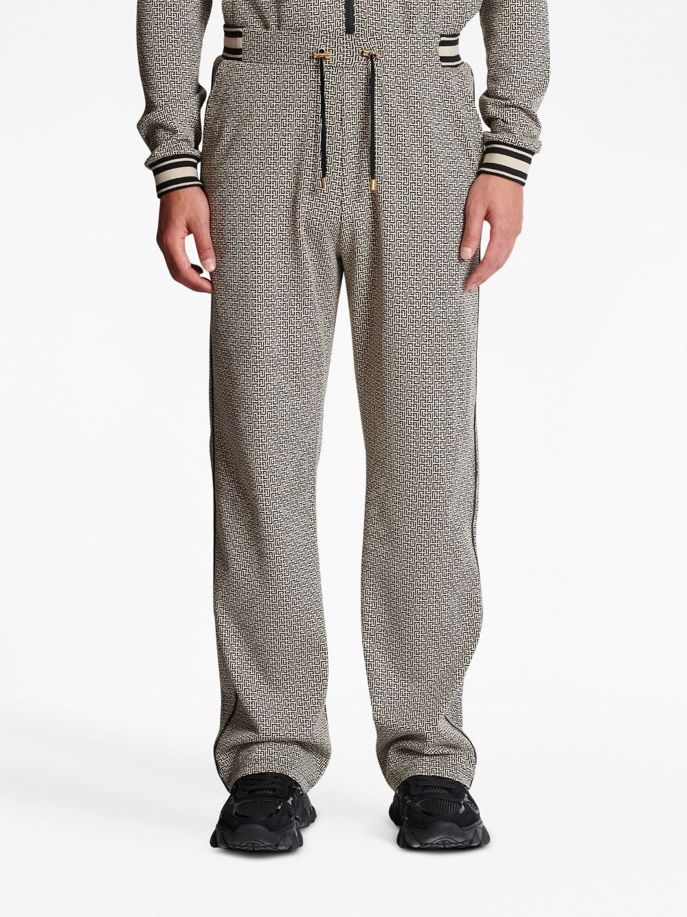 MINI MONOGRAM-JACQUARD TRACK PANTS - 3
