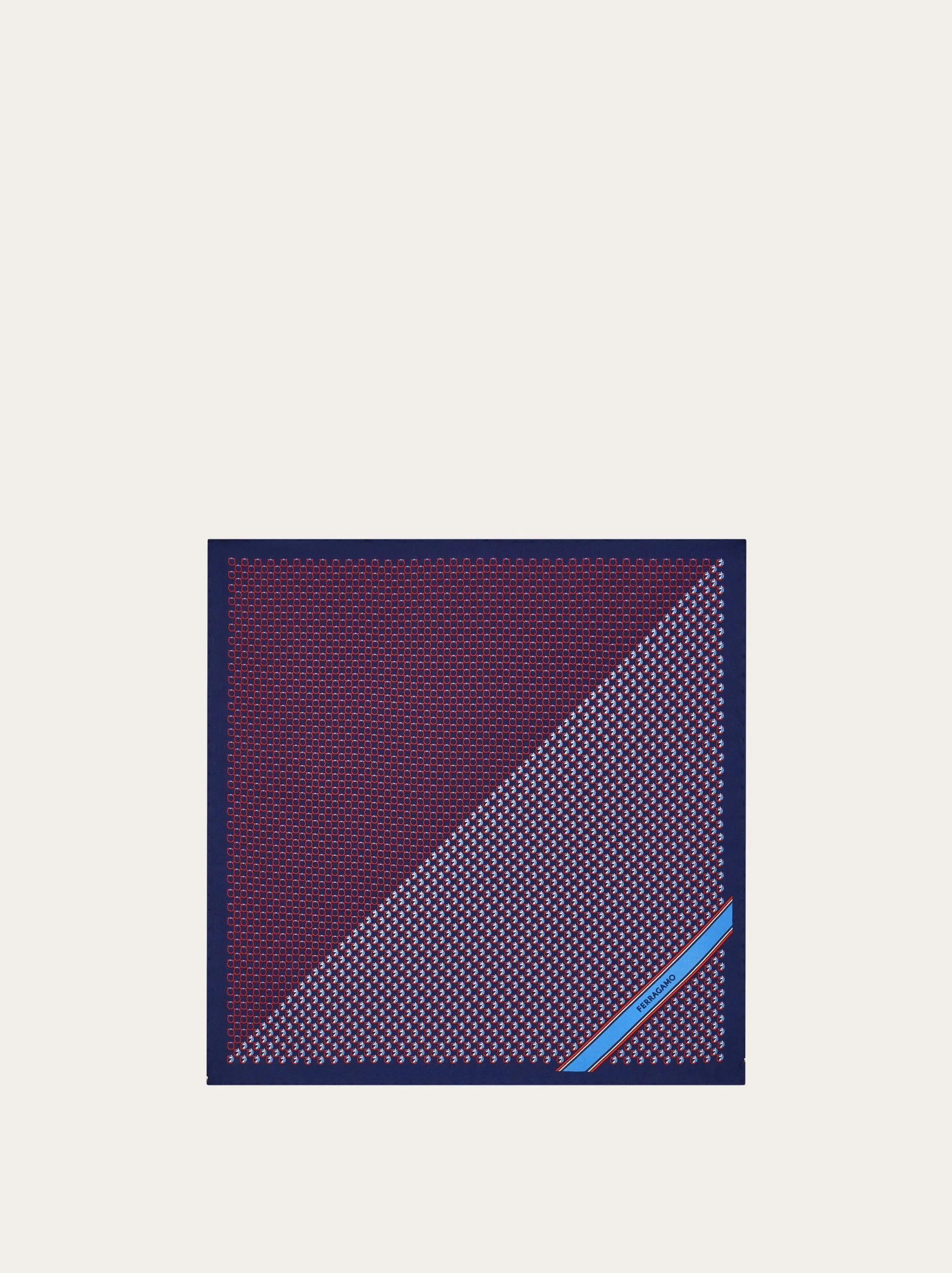 Pegasus print pocket square - 1