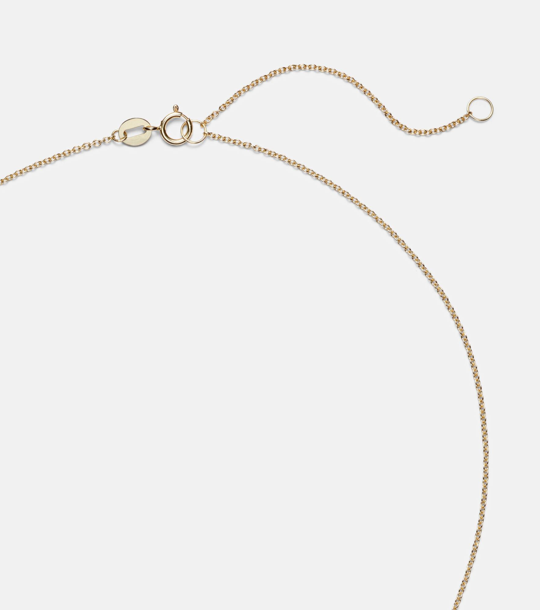 Festival 14kt gold necklace with tourmaline - 6