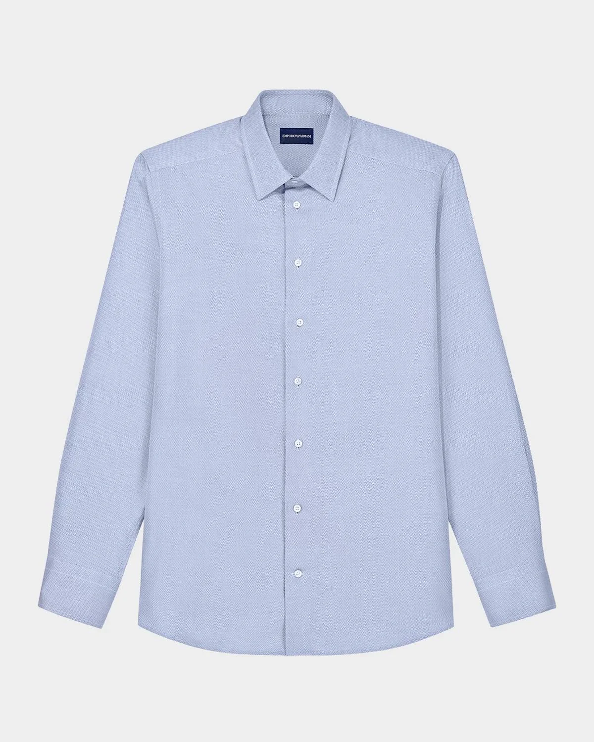 Men's Cotton Micro-Jacquard Sport Shirt - 1