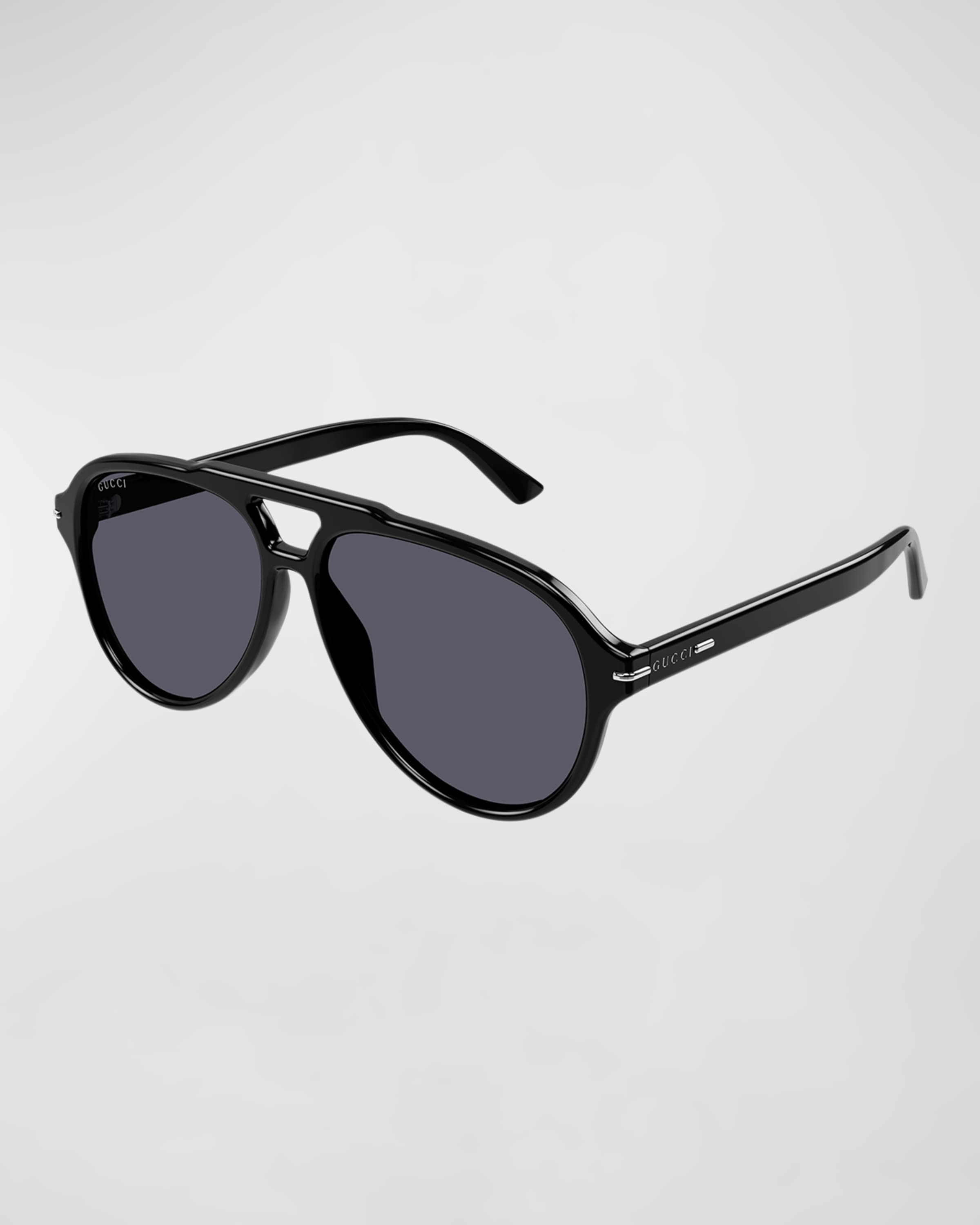 Men's GG1443Sm Acetate Aviator Sunglasses - 1