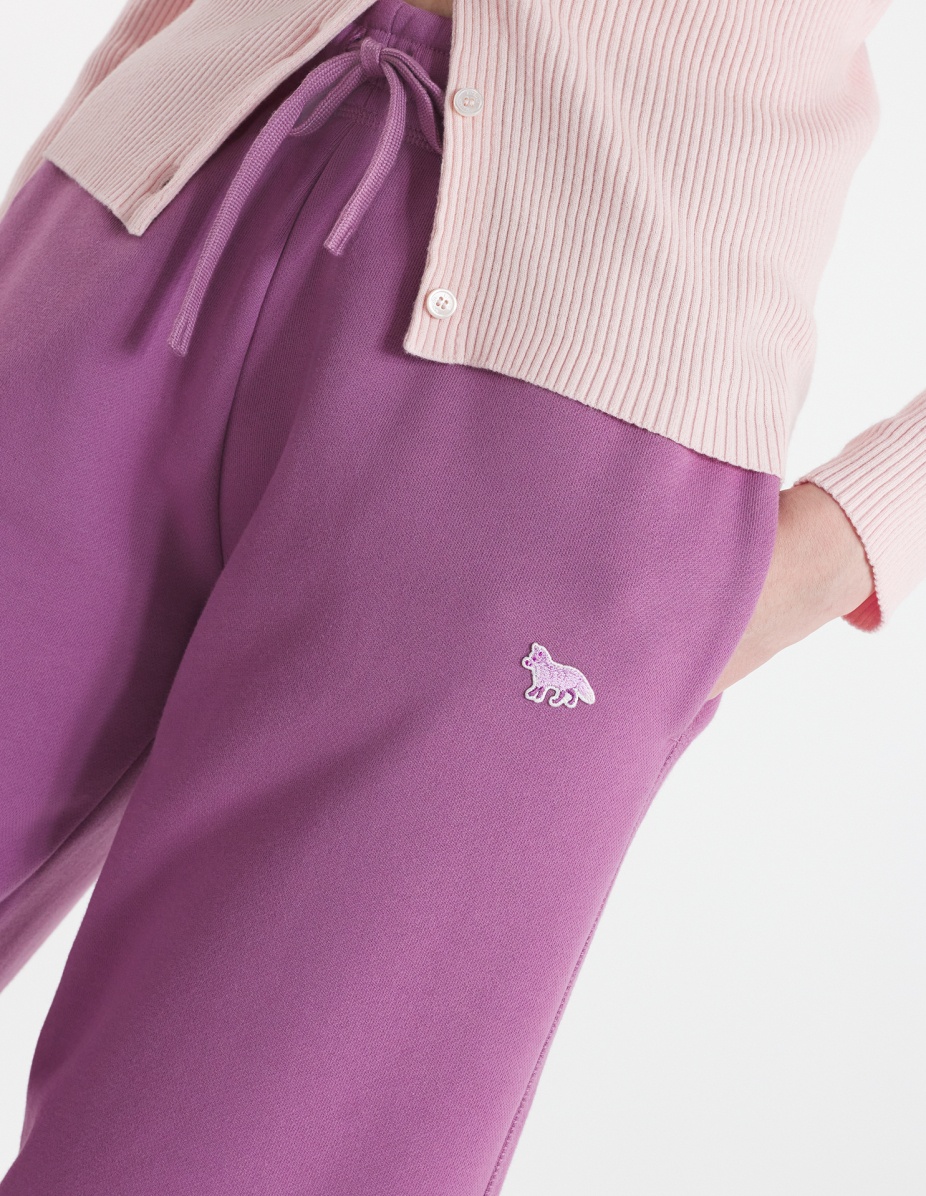 BABY FOX PATCH RELAXED JOG PANTS - 4