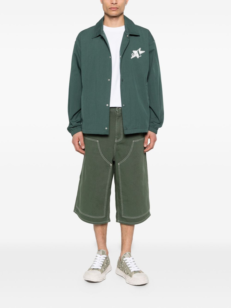 AWAKE NY contrast-stitching bermuda short outlook