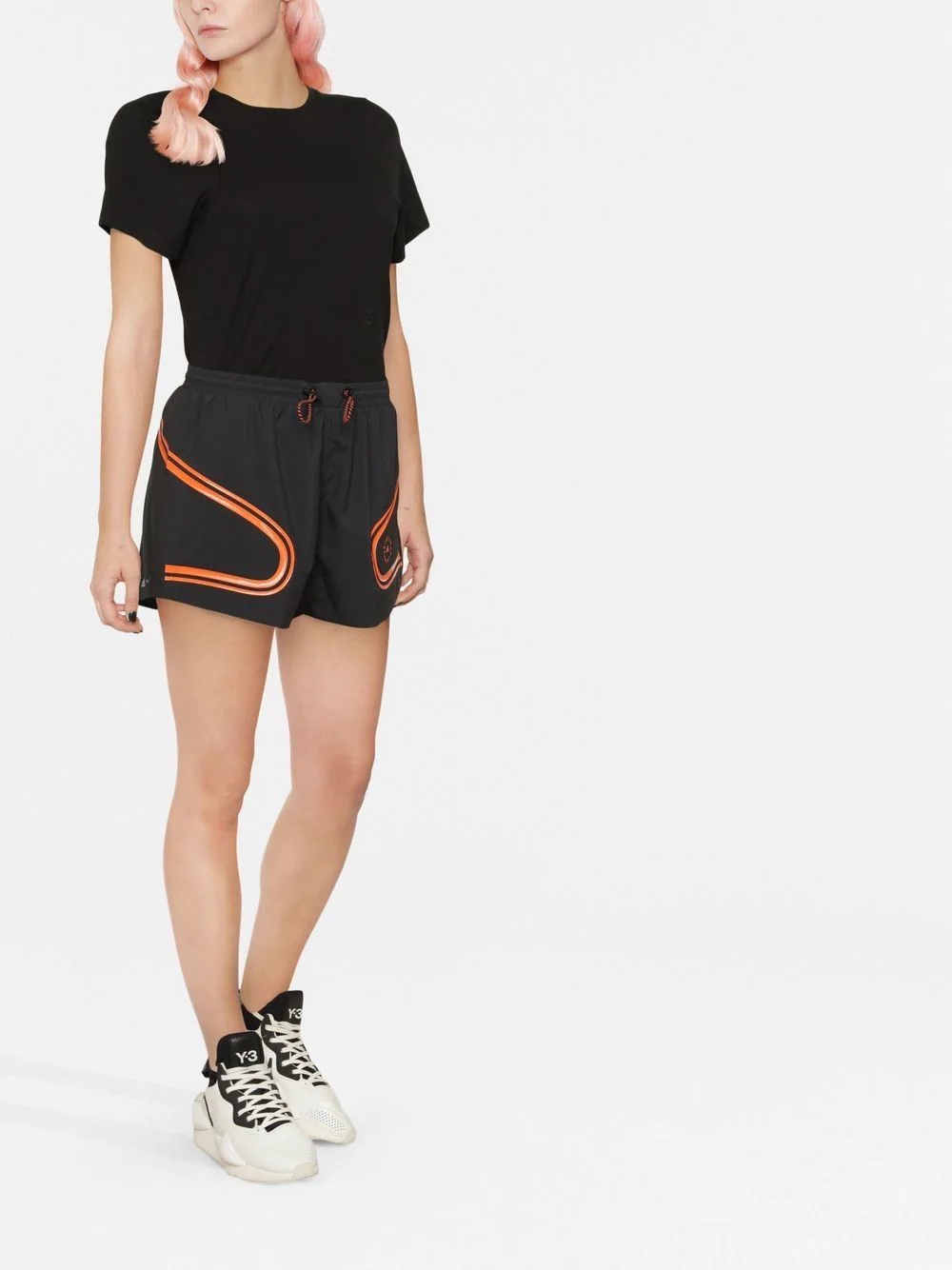 striped lightweight shorts - 3