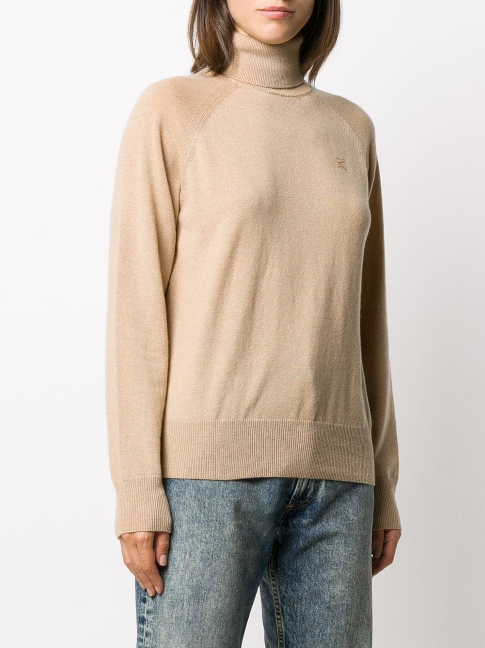 roll-neck cashmere jumper - 3