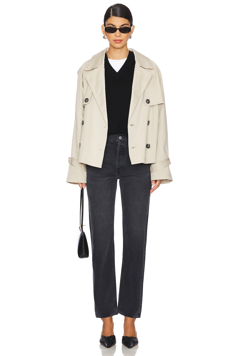 90's Pinch Waist High Rise Straight - 5
