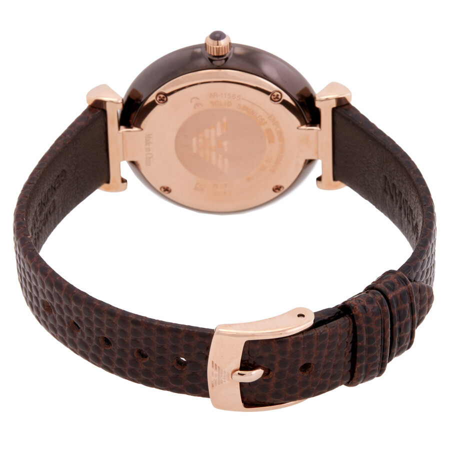 Emporio Armani Quartz Brown Dial Ladies Watch AR11565 - 3