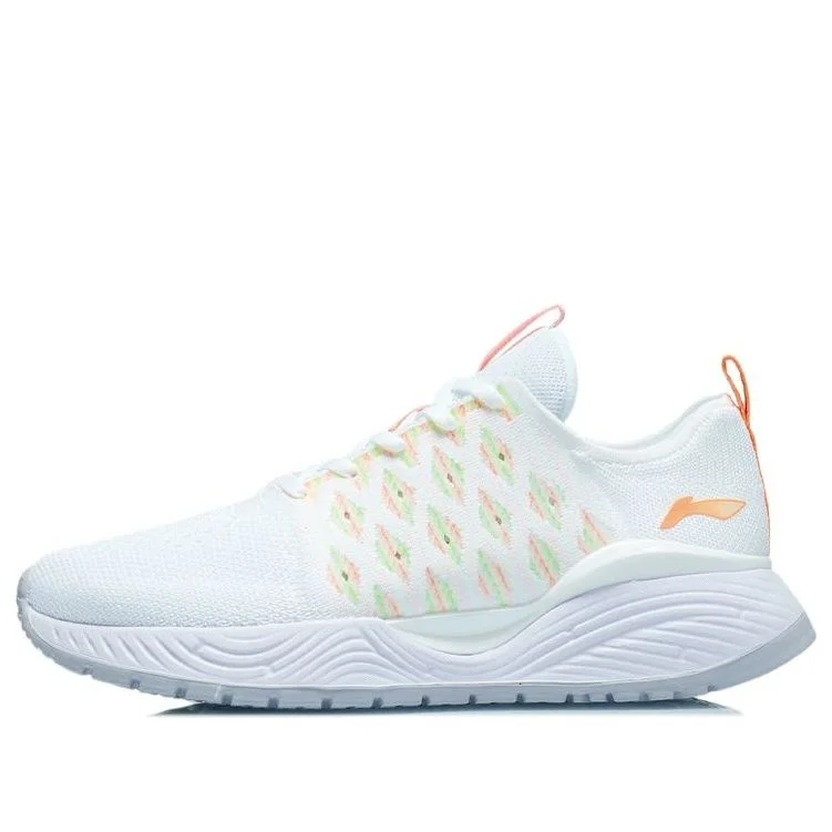 (WMNS) Li-Ning Soft 'White Neon Apricot' ARSR020-2 - 1