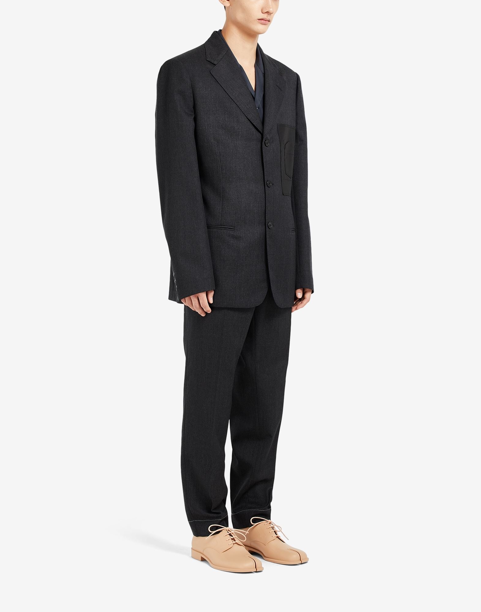 Wool twill suit - 3