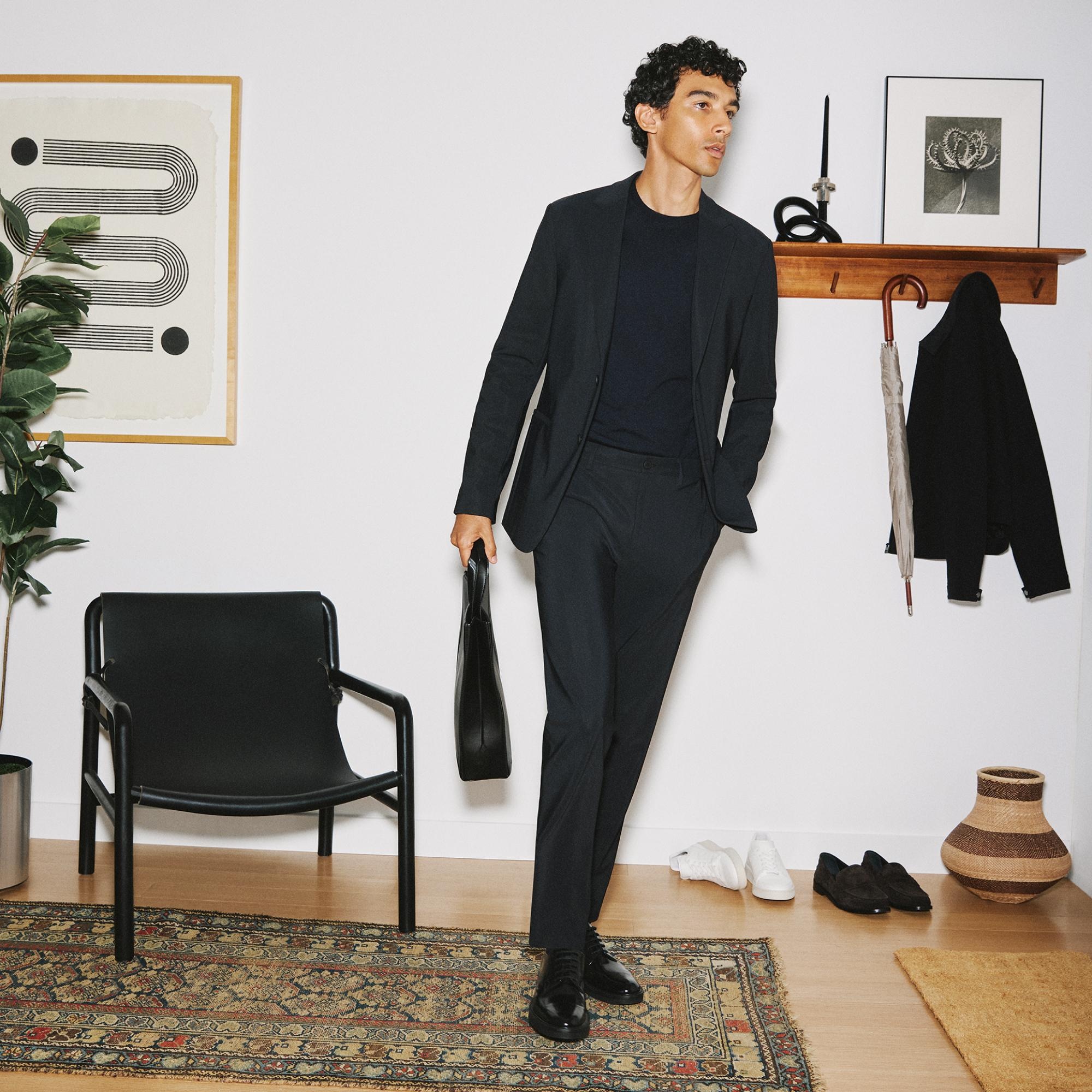 Clinton Blazer in Precision Ponte - 7