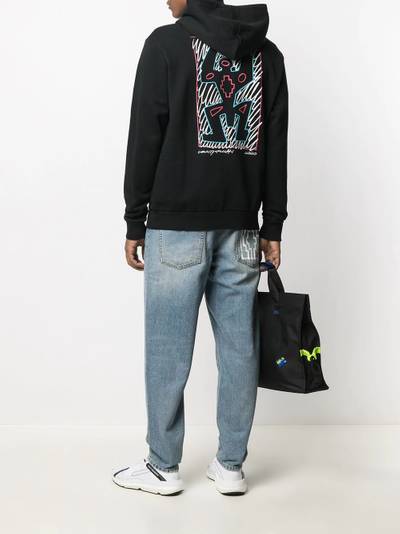 Marcelo Burlon County Of Milan Cross Man cotton hoodie outlook