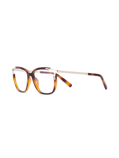 Chloé square frame glasses outlook