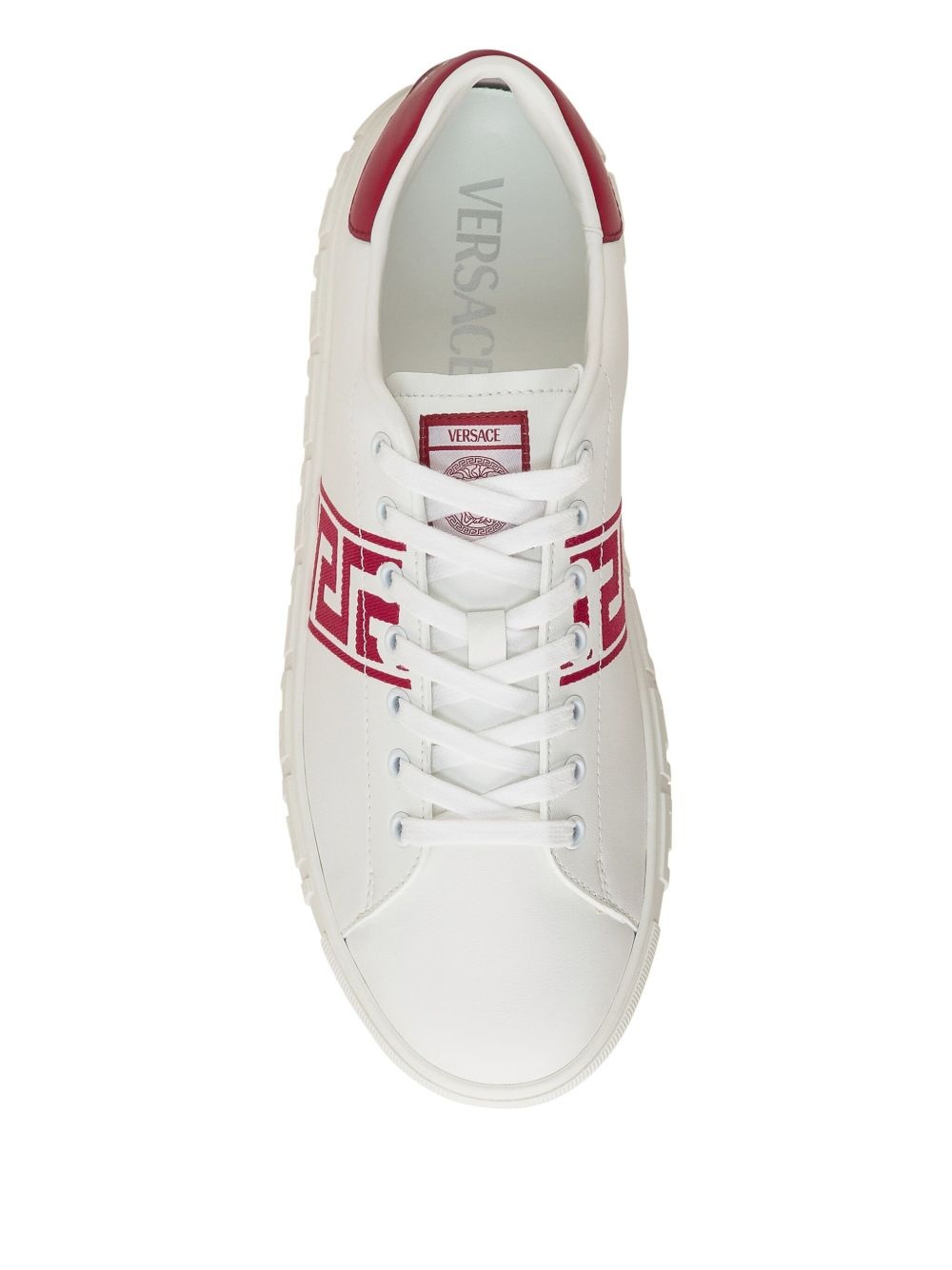 Greca-print sneakers - 4