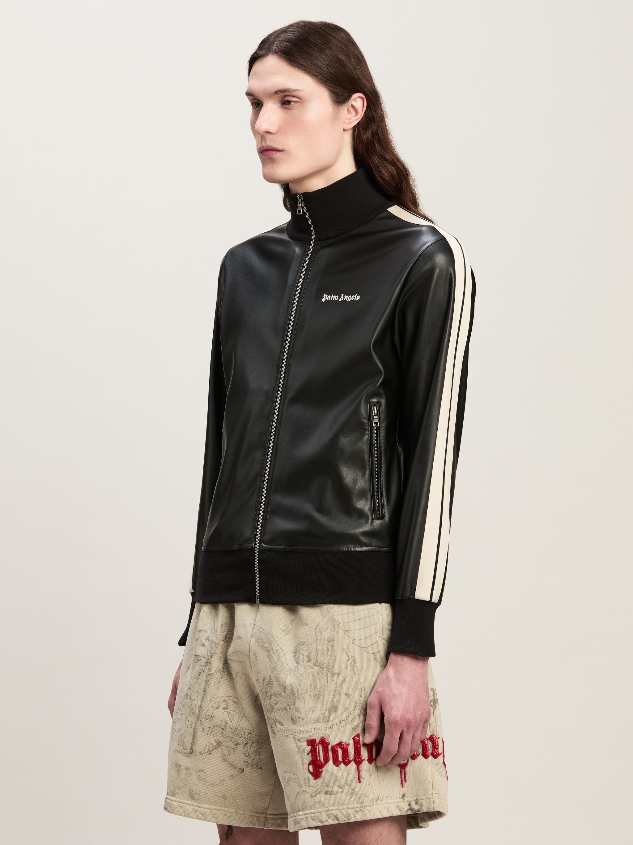 Track Jacket Leather Effect - 4
