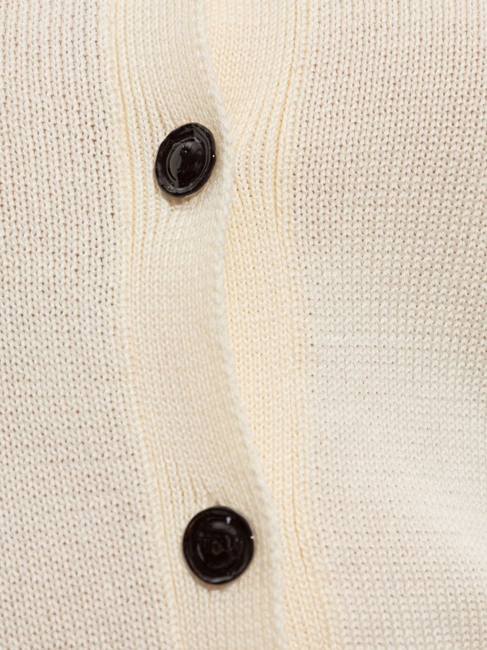 logo-embroidered cardigan - 5