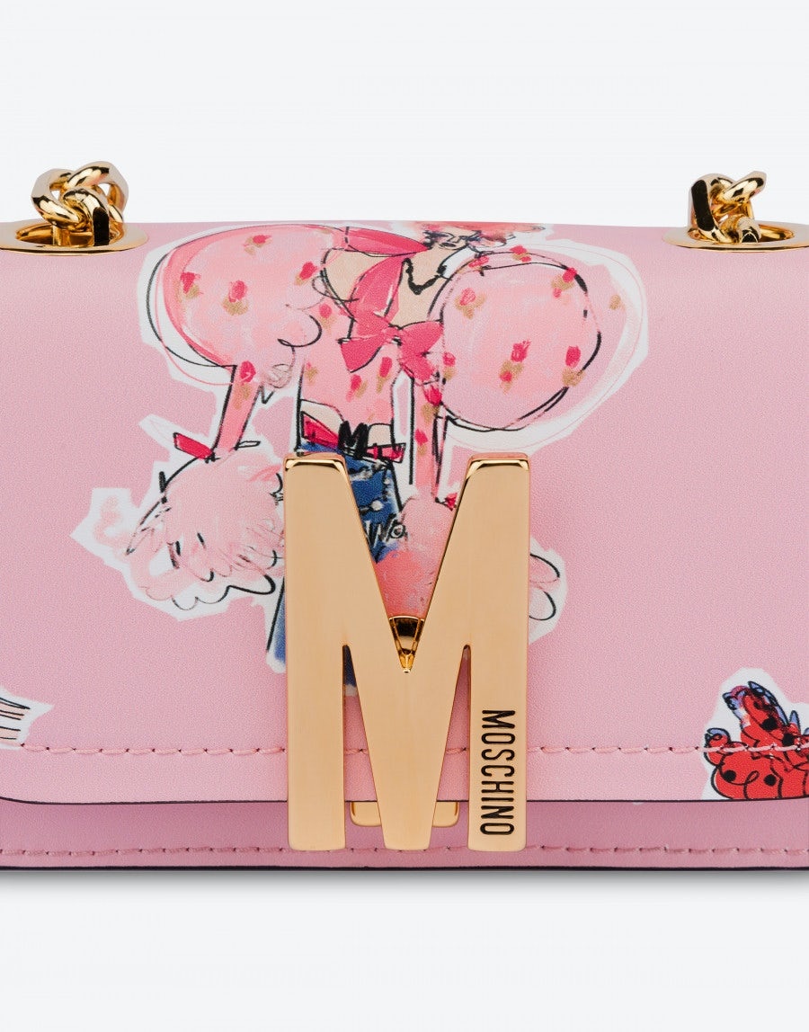 FASHION SKETCHES MINI SHOULDER M BAG - 4