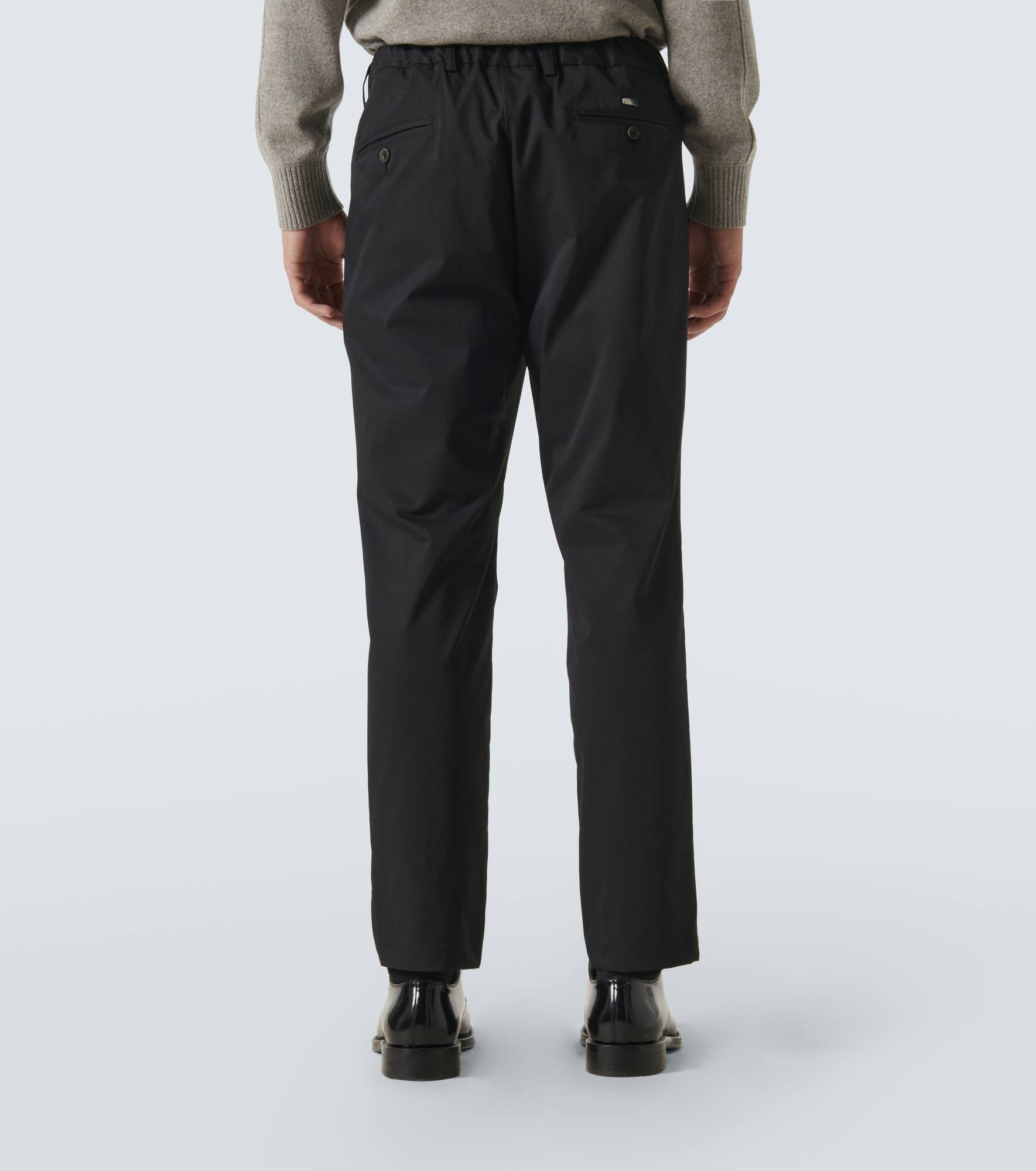 Twill slim pants - 4