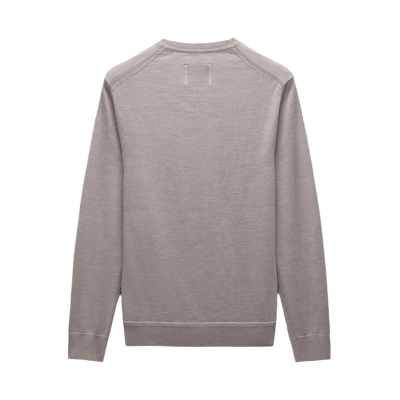 Reigning Champ Lightweight Merino Harry Crewneck Dove outlook
