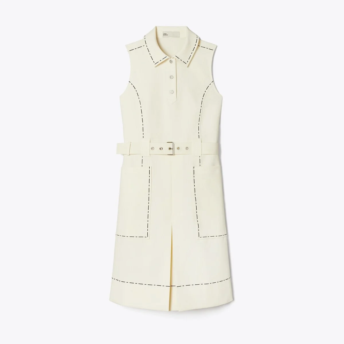 Pick Stitch Stretch Golf Dress - 1