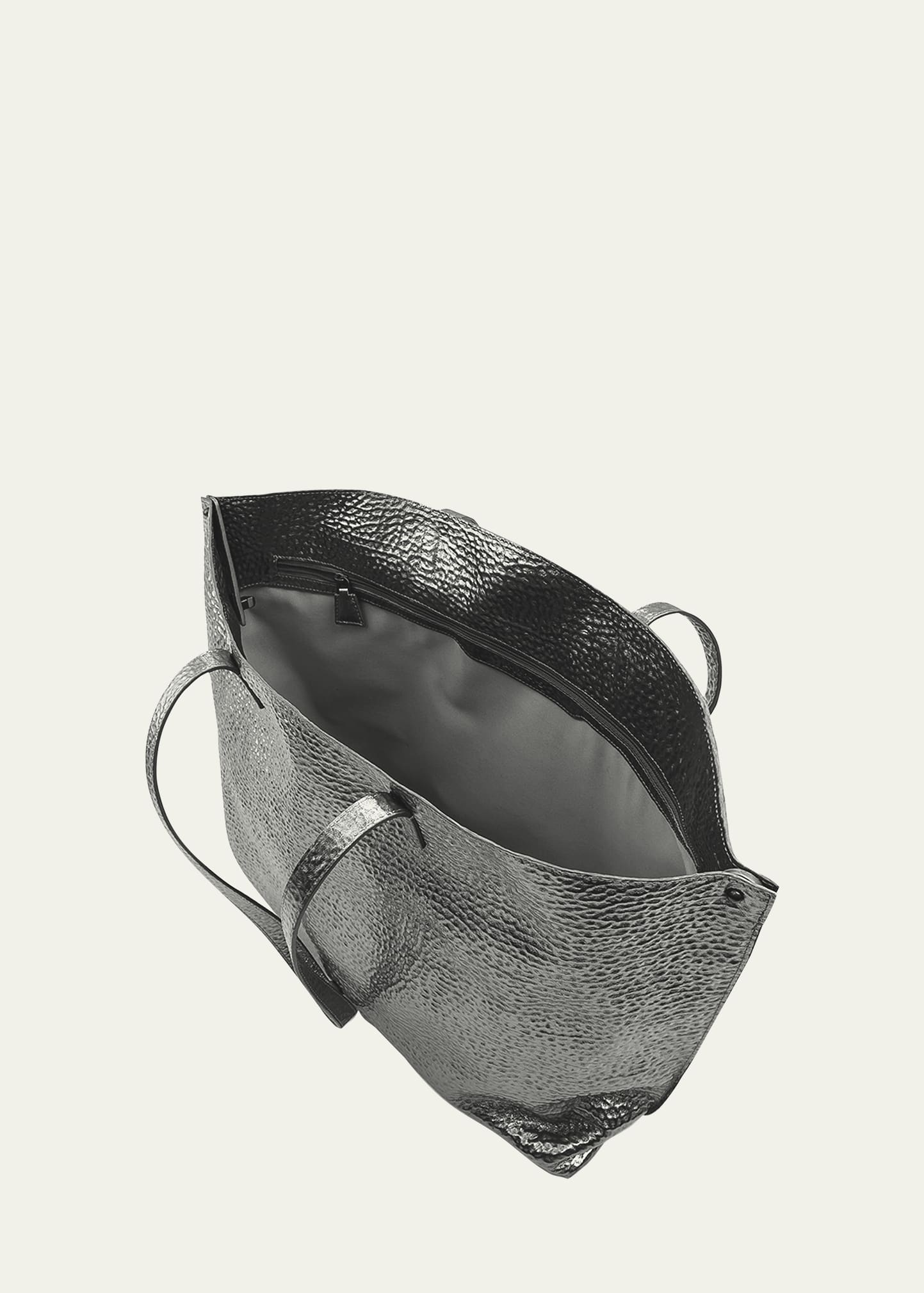Ai Medium Hammered Shoulder Bag - 4