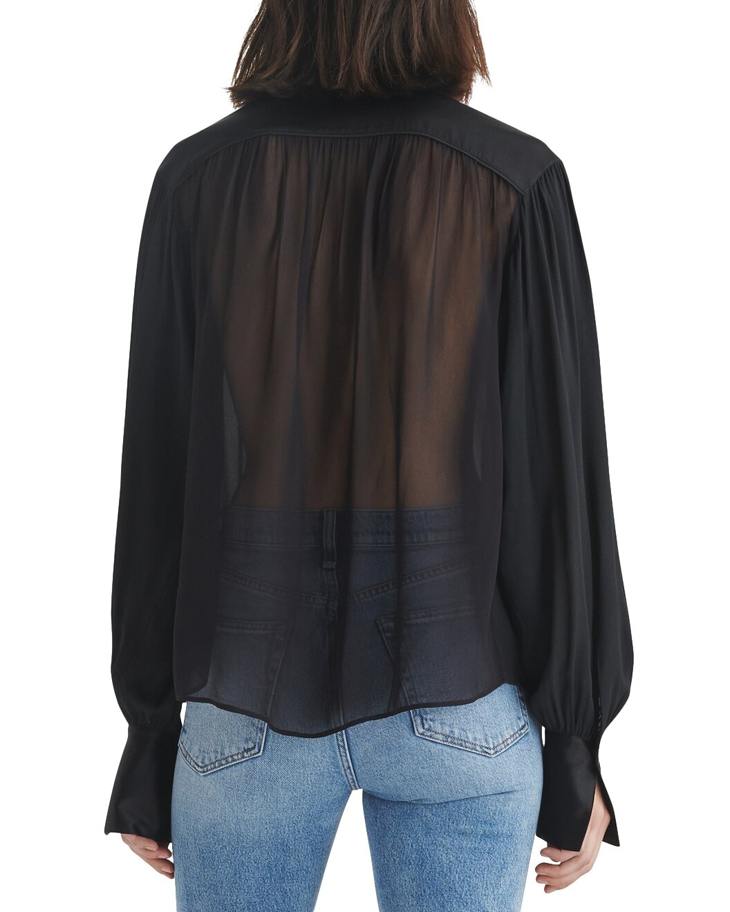 rag & bone Aubrey Silk-Blend Top - 2