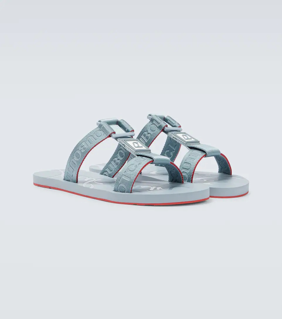 Surf jacquard sandals - 5