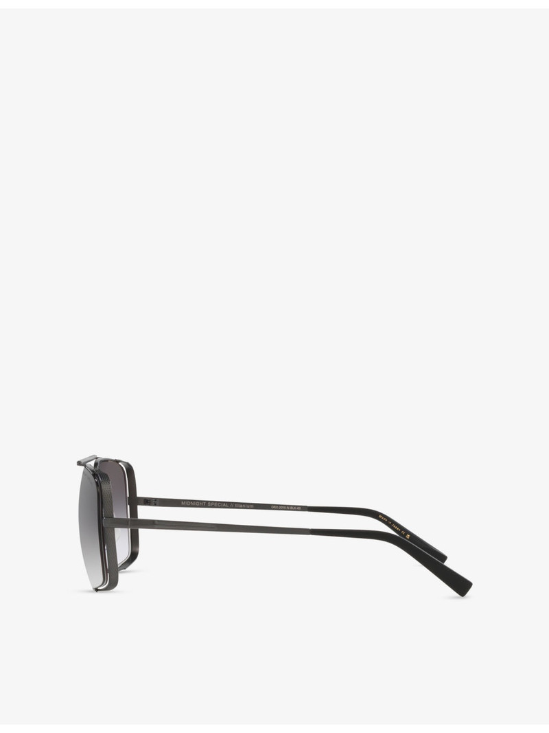 D4000449 MIDNIGHT SPECIAL DRX 2010 Square-Frame Titanium Sunglasses 3